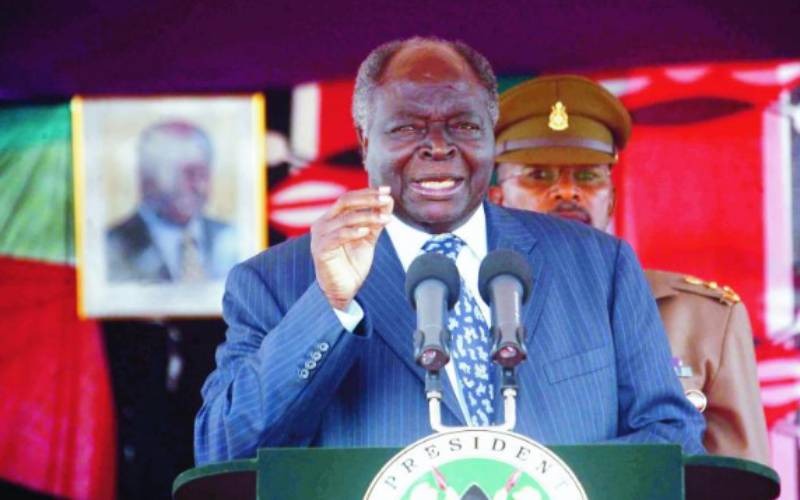 The Late Mwai Kibaki's rib-cracking sentiments