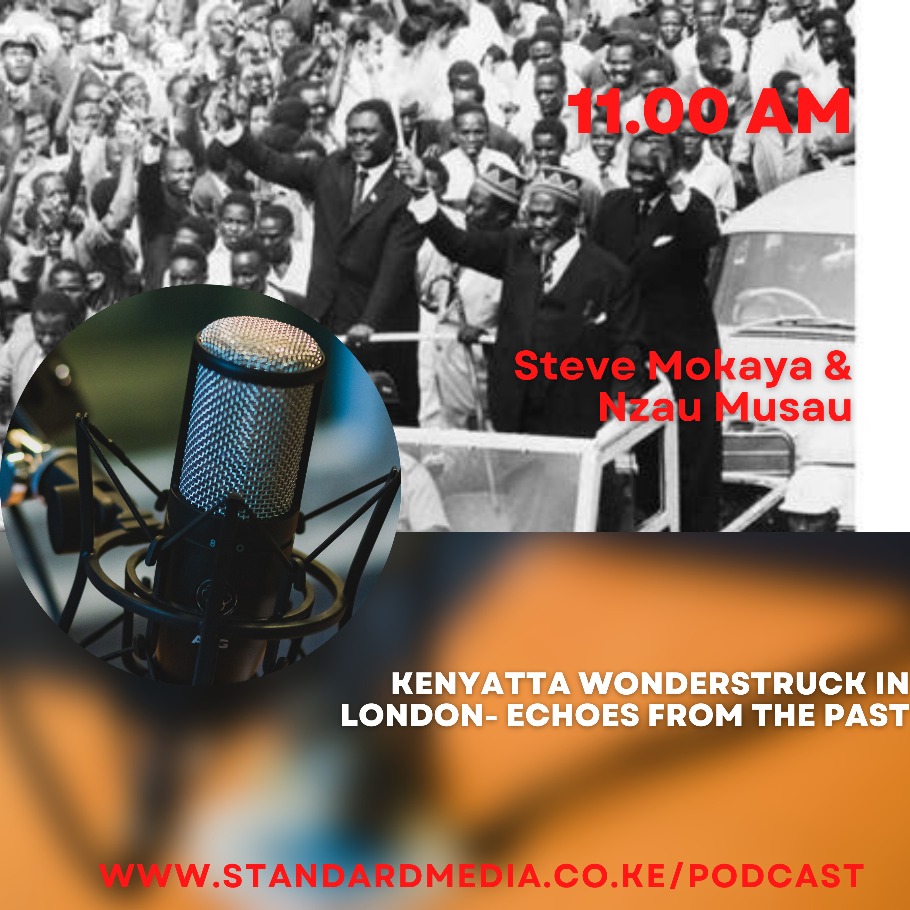 Kenyatta wonderstruck in London- Echoes from the past podcast